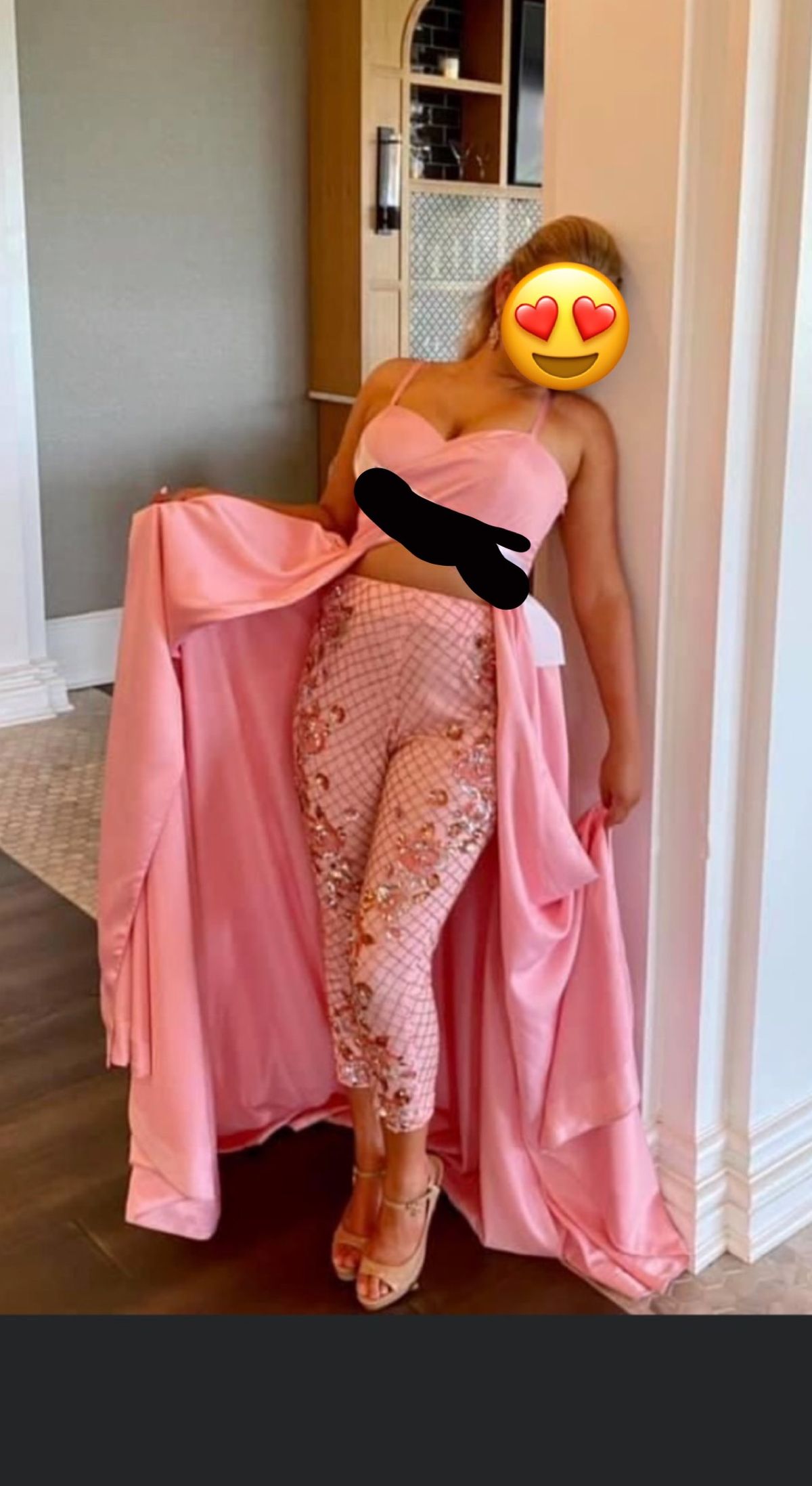 Rachel Allan Size 6 Pink Formal Jumpsuit on Queenly