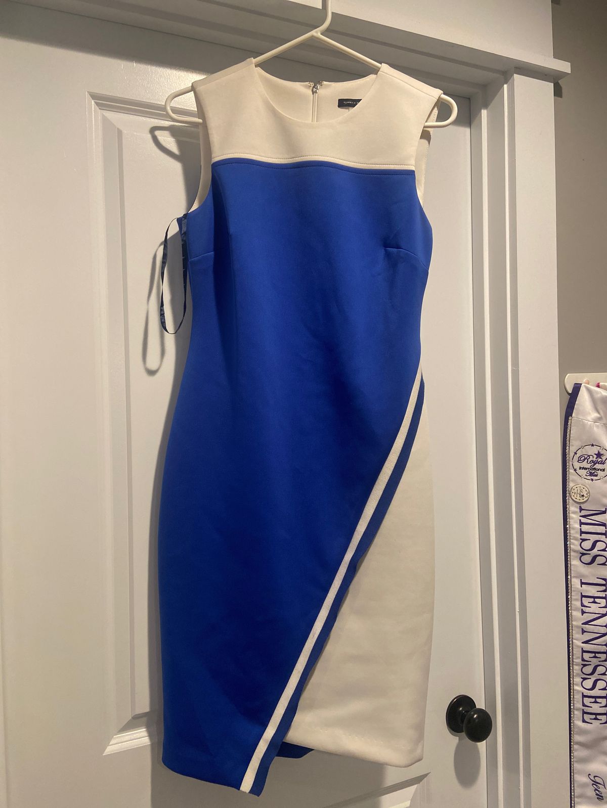 Size 4 Pageant Blue Cocktail Dress on Queenly