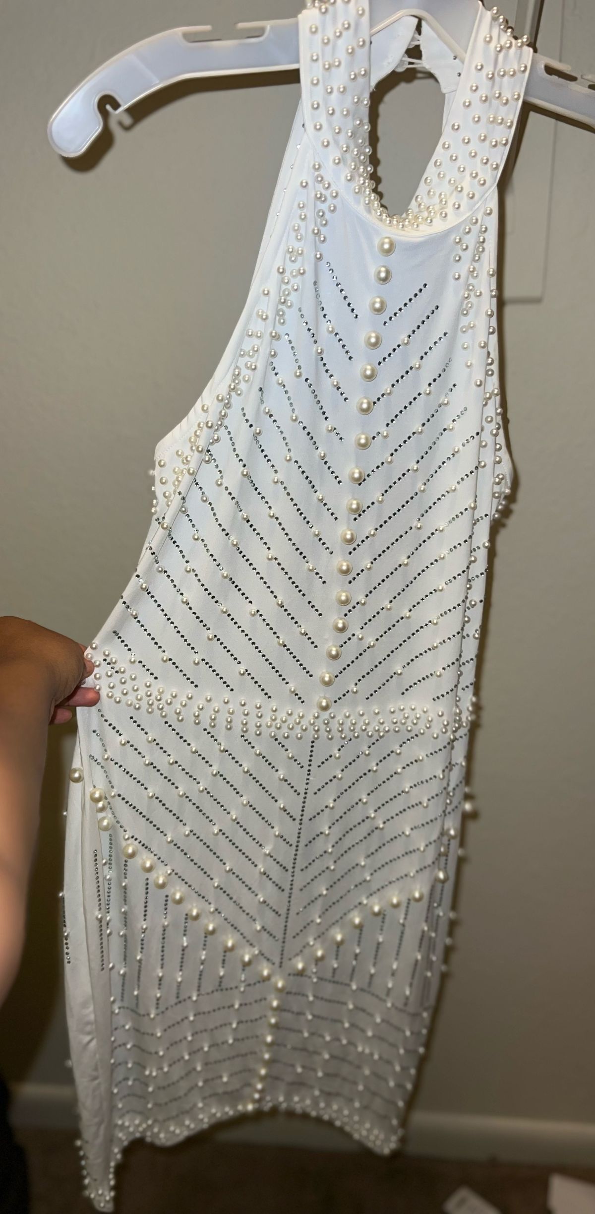 Size 10 Prom White Cocktail Dress on Queenly