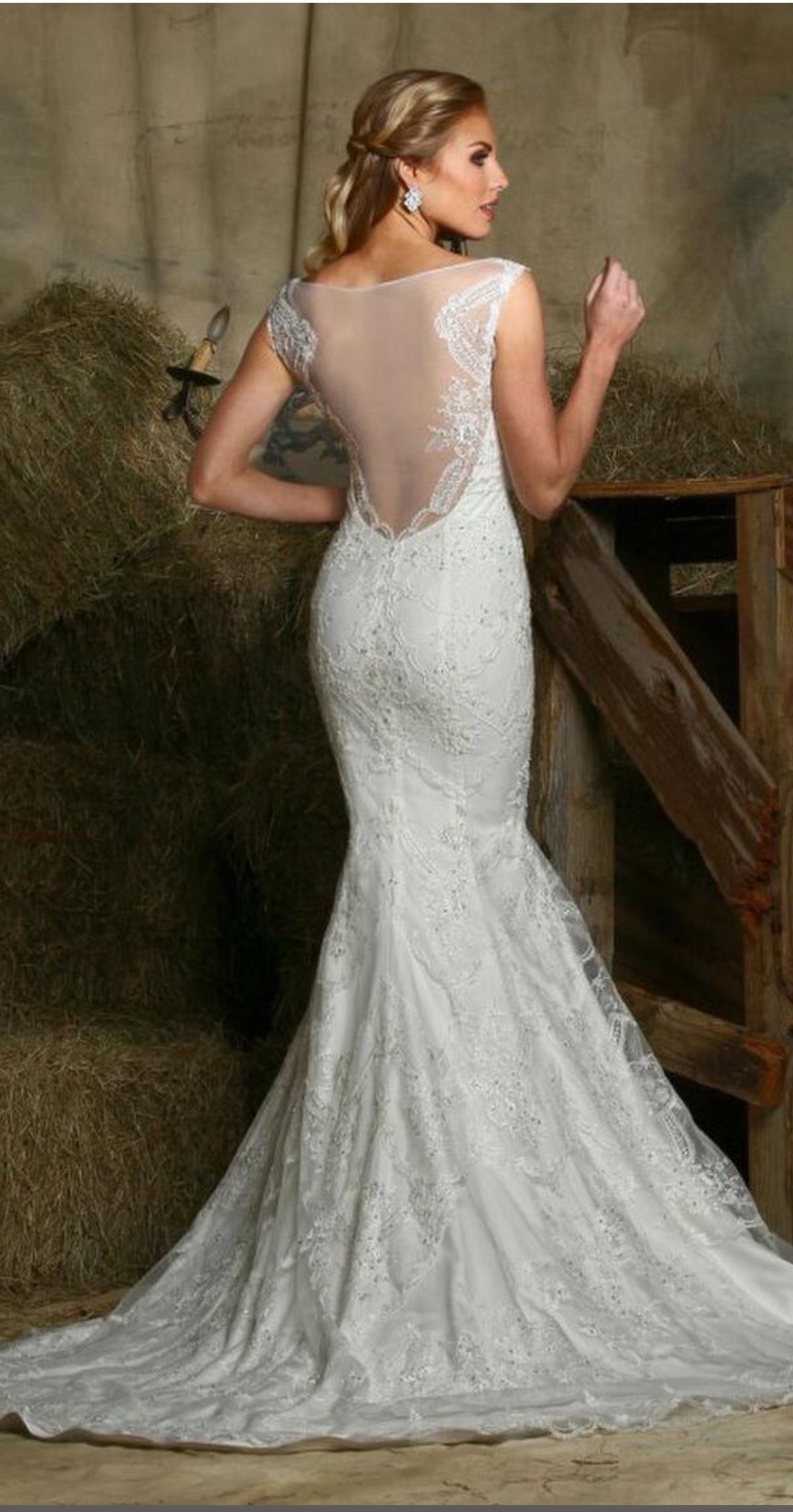 Davinci Bridal Plus Size 18 Wedding White Floor Length Maxi on Queenly