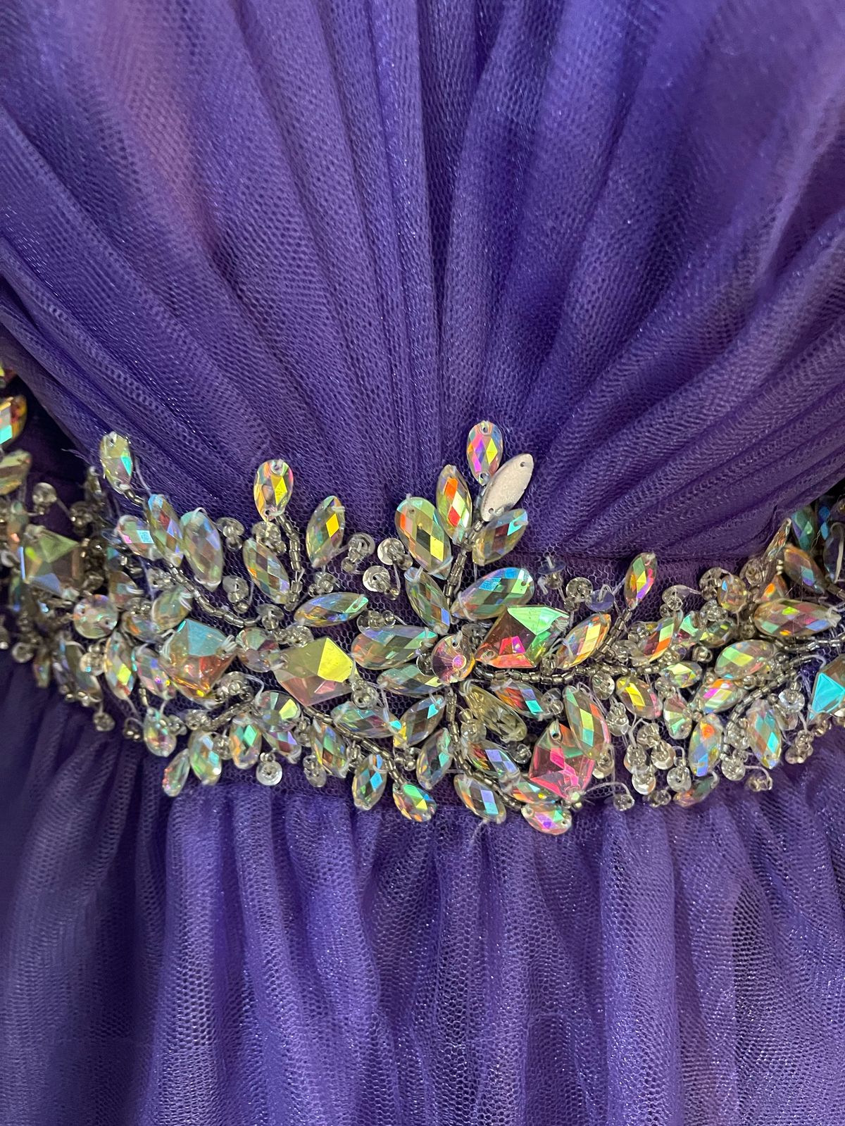 Size 10 Prom Purple Cocktail Dress on Queenly