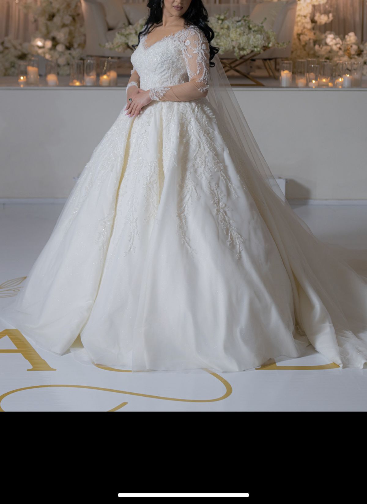 Size 8 Wedding White Dress With Train on Queenly