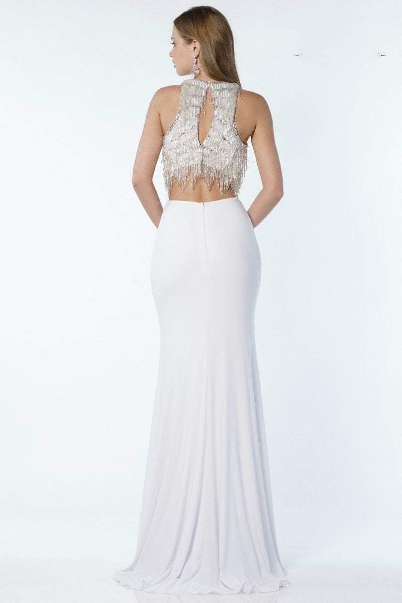 Alyce Paris Size 12 Prom White Floor Length Maxi on Queenly