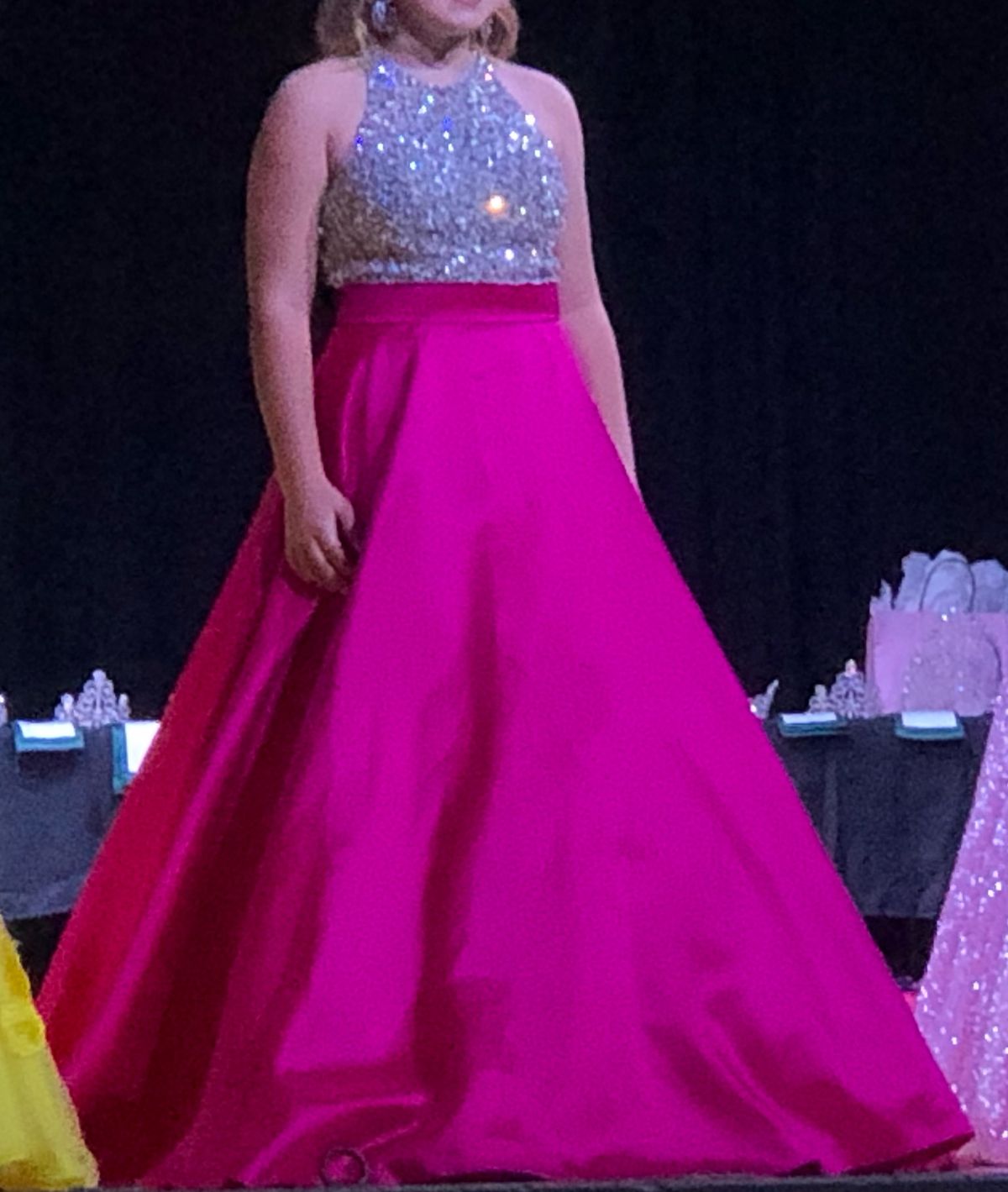 Jovani Size 4 Prom Pink Ball Gown on Queenly