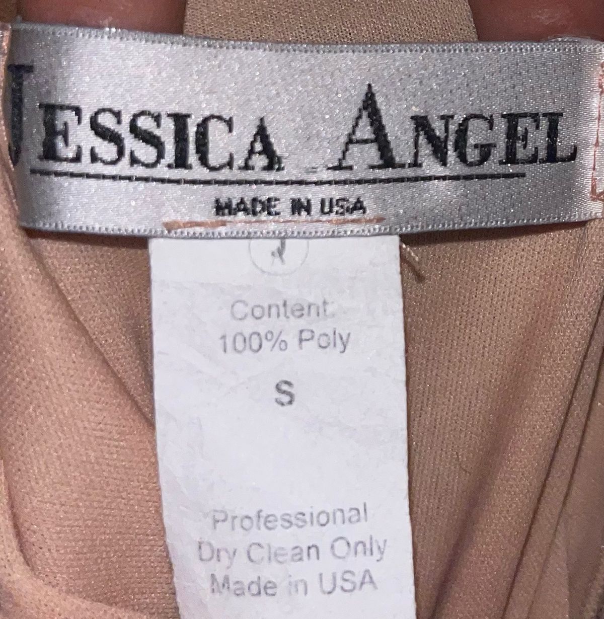 Jessica Angel Size 0 Prom Nude Mermaid Dress on Queenly