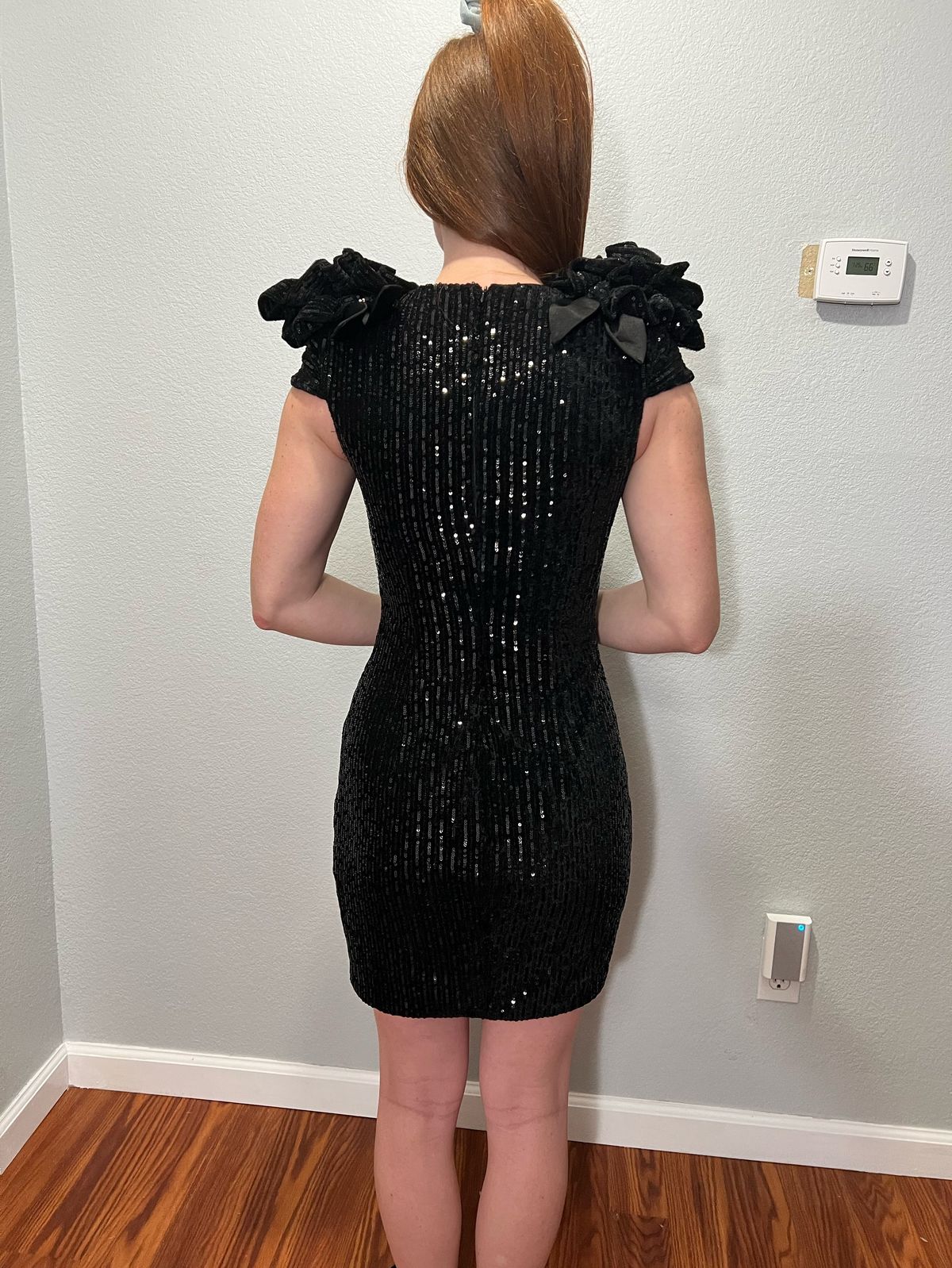 Johnathan Kayne Size 2 Pageant Black Cocktail Dress on Queenly