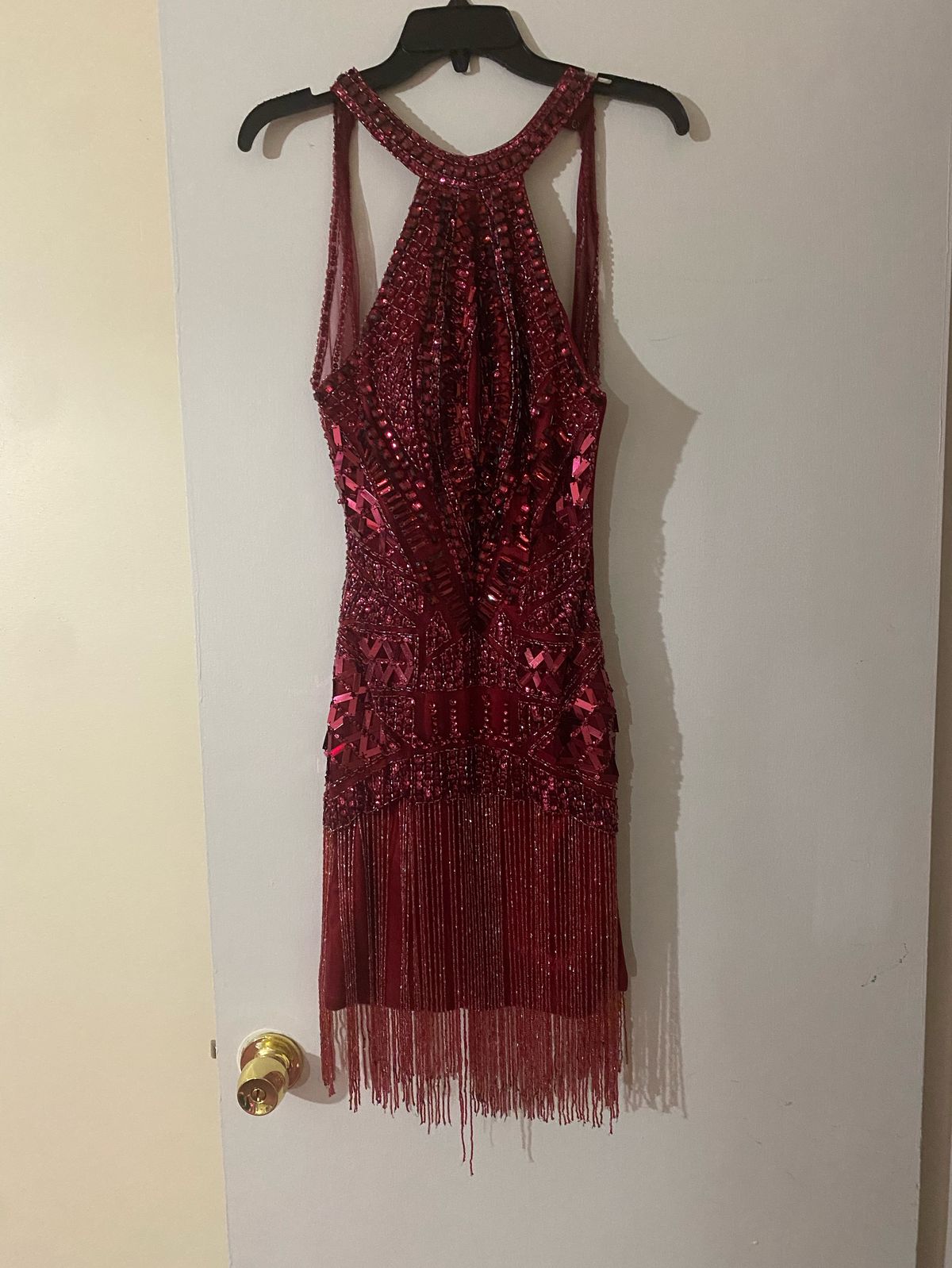 Alyce Paris Size 0 Burgundy Red Cocktail Dress on Queenly