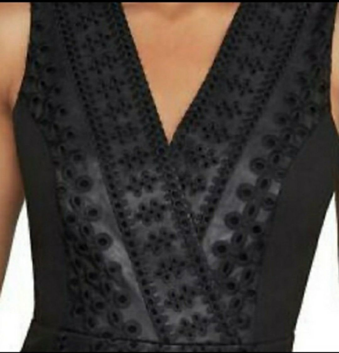 BCBG Size 2 Black A-line Dress on Queenly