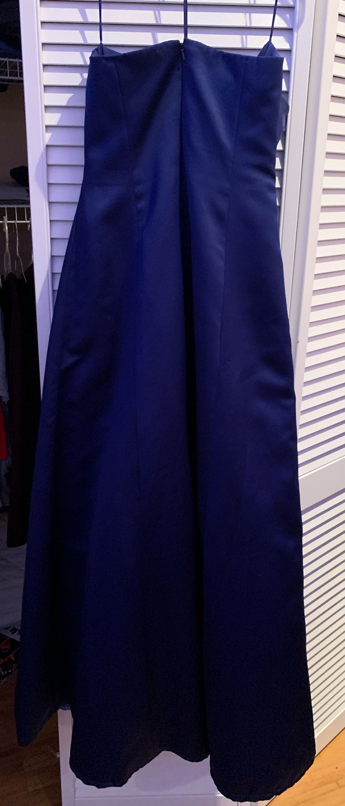 Michaelangelo Size 10 Prom Blue Ball Gown on Queenly