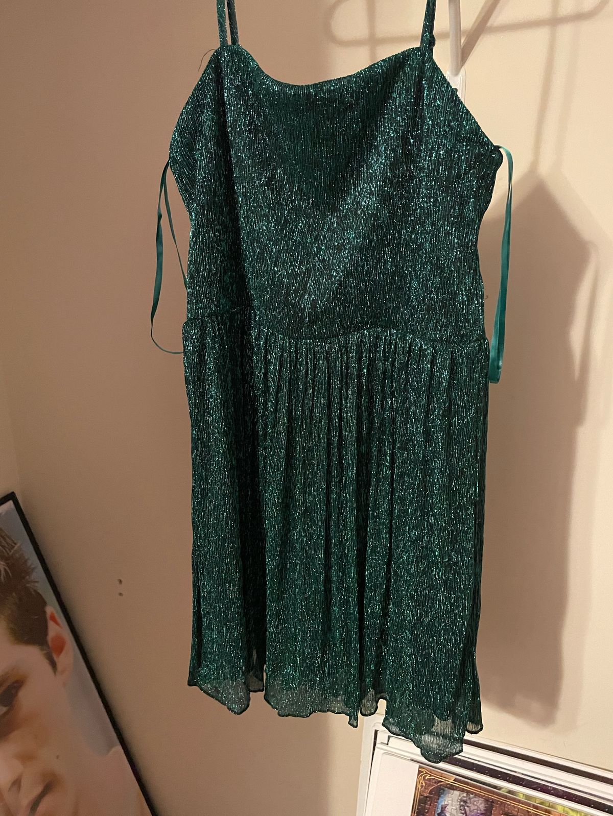 Size 12 Green A-line Dress on Queenly