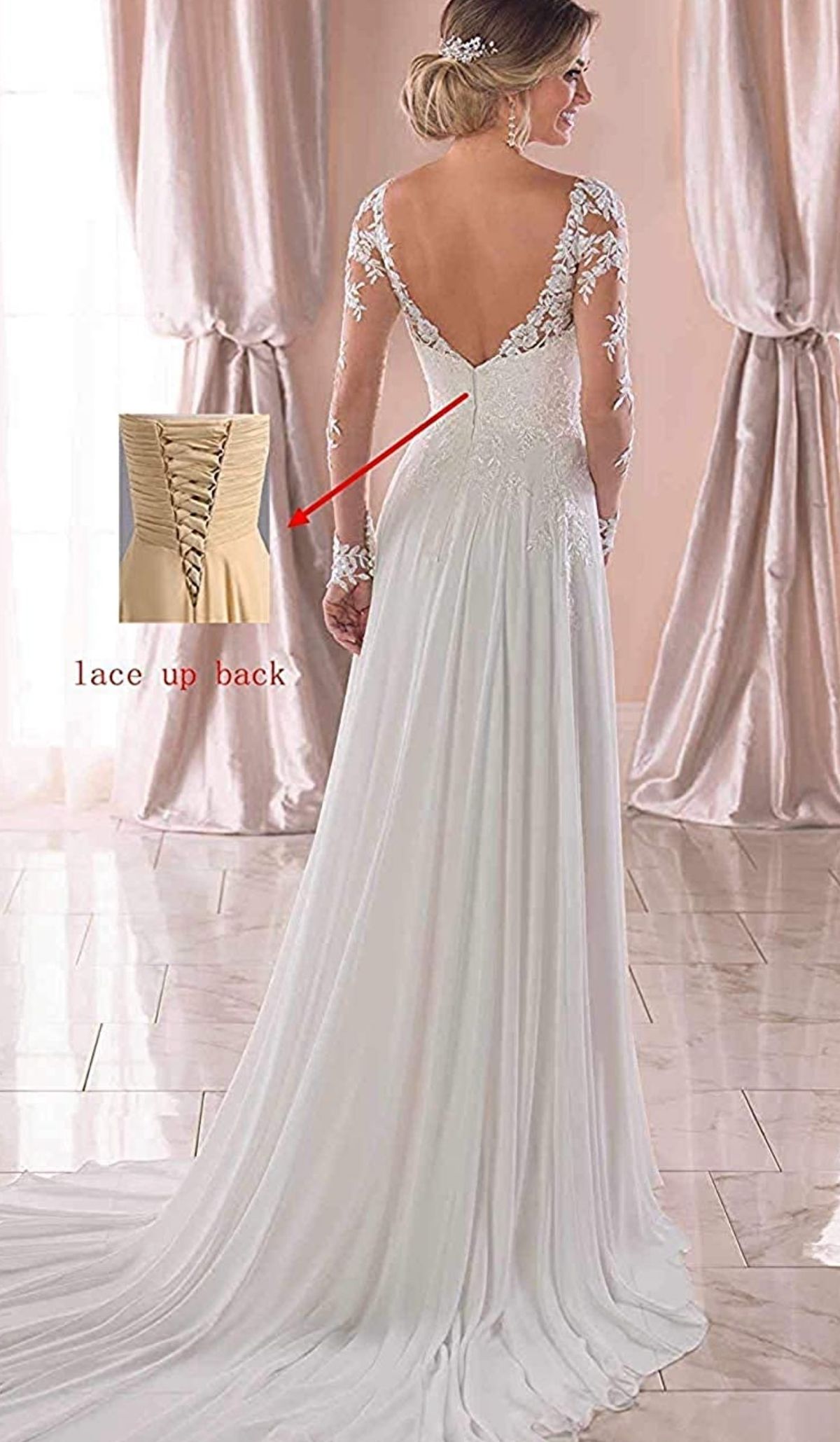 Plus Size 22 Wedding White Mermaid Dress on Queenly