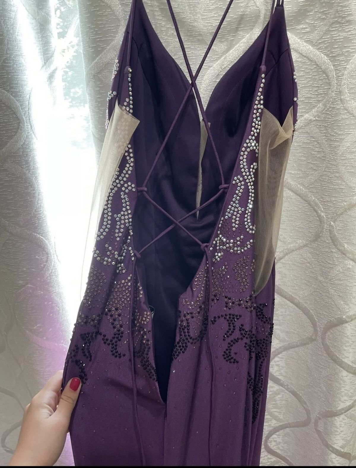 Amarra Size 2 Prom Purple Floor Length Maxi on Queenly