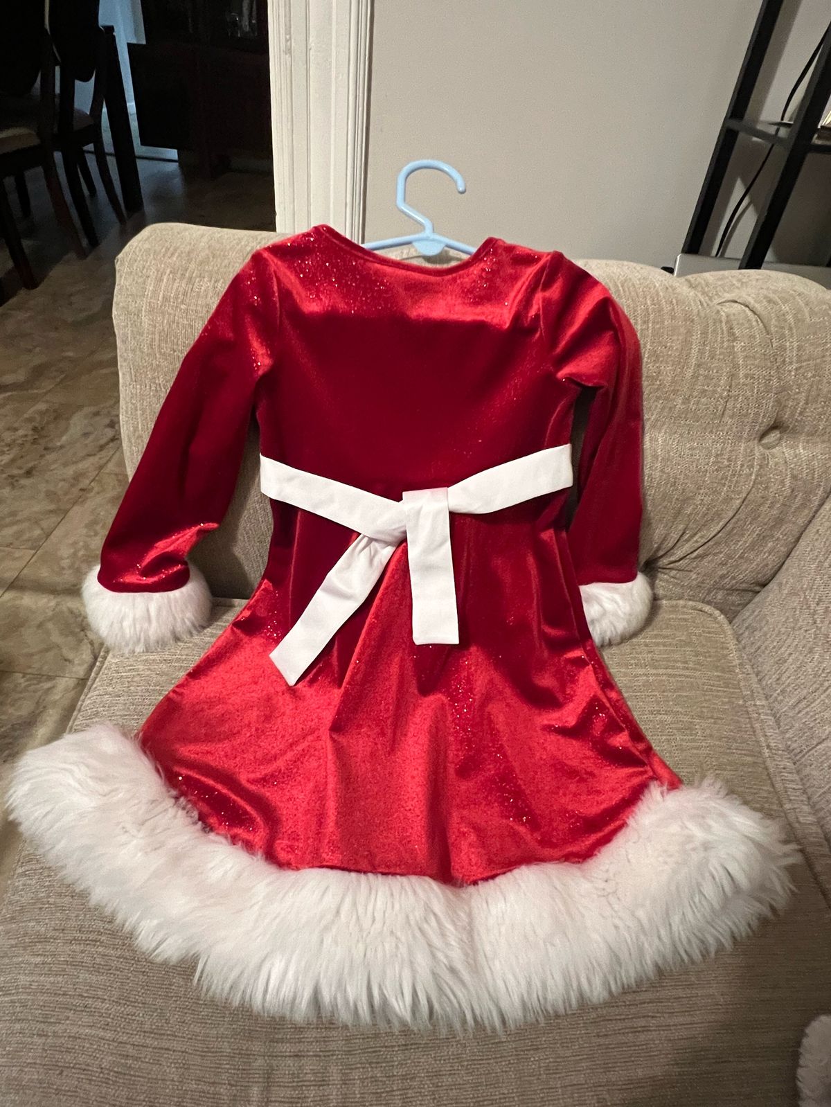 Girls Size 4 Red Cocktail Dress on Queenly