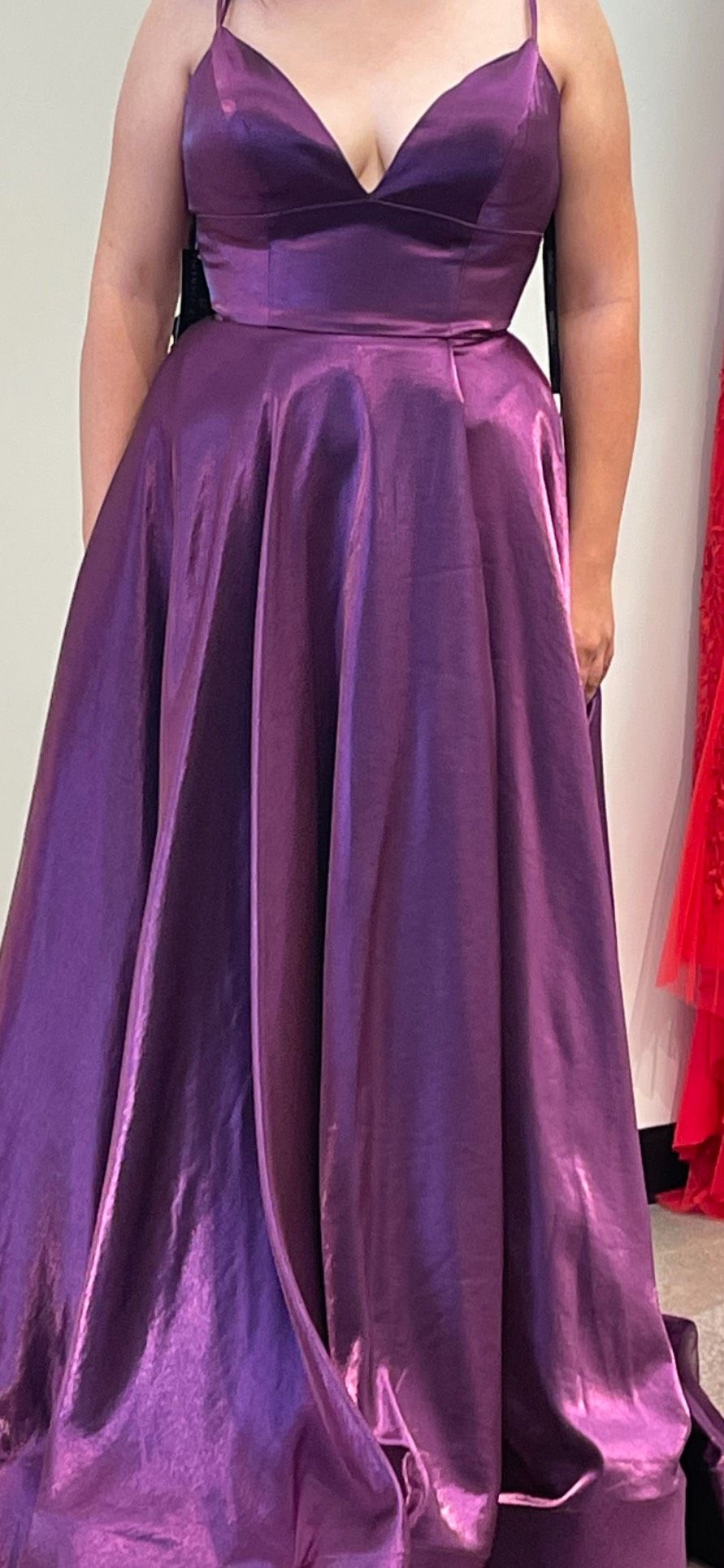 Sherri Hill Size 4 Prom Purple Ball Gown on Queenly