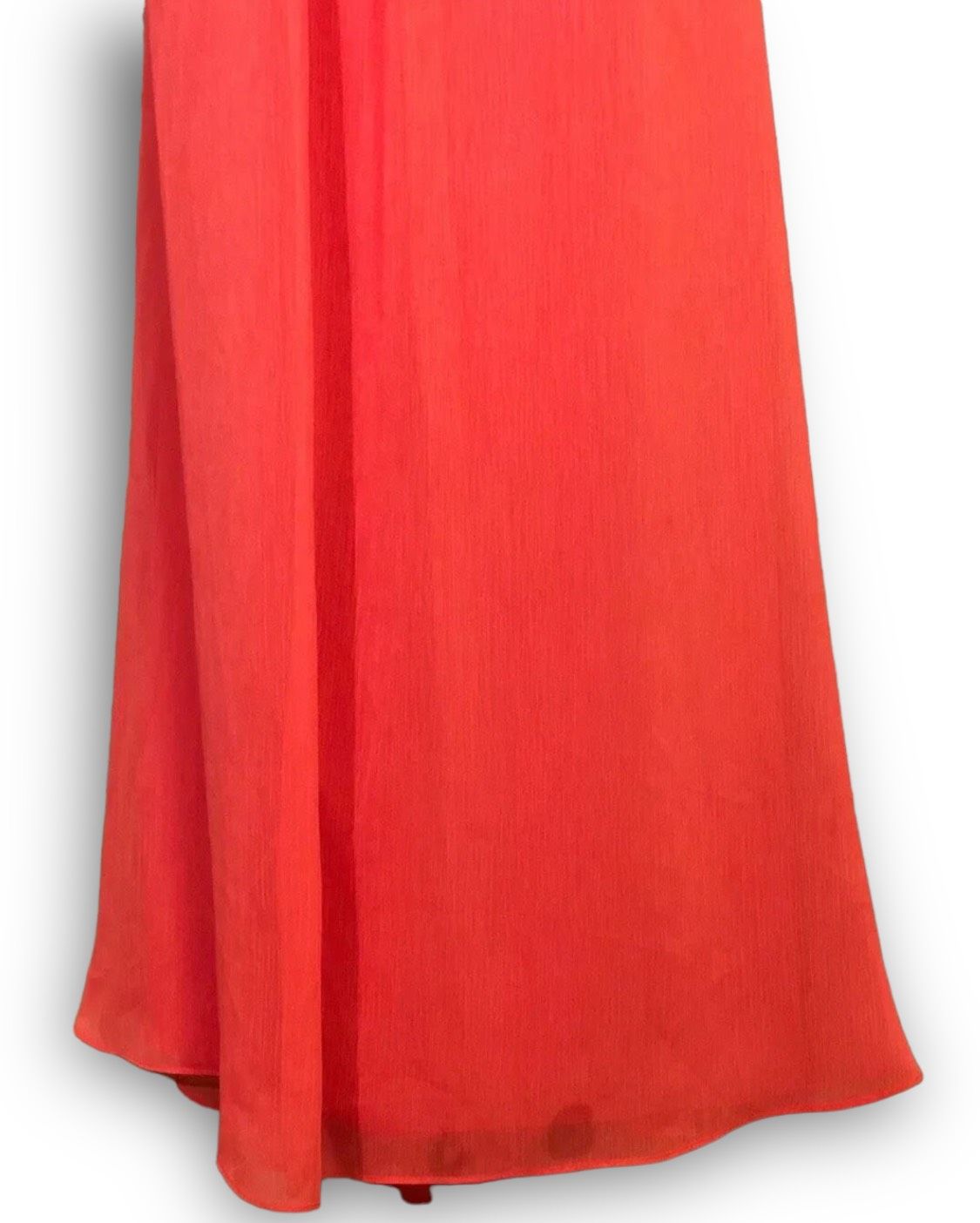 David's Bridal Plus Size 16 Coral Floor Length Maxi on Queenly