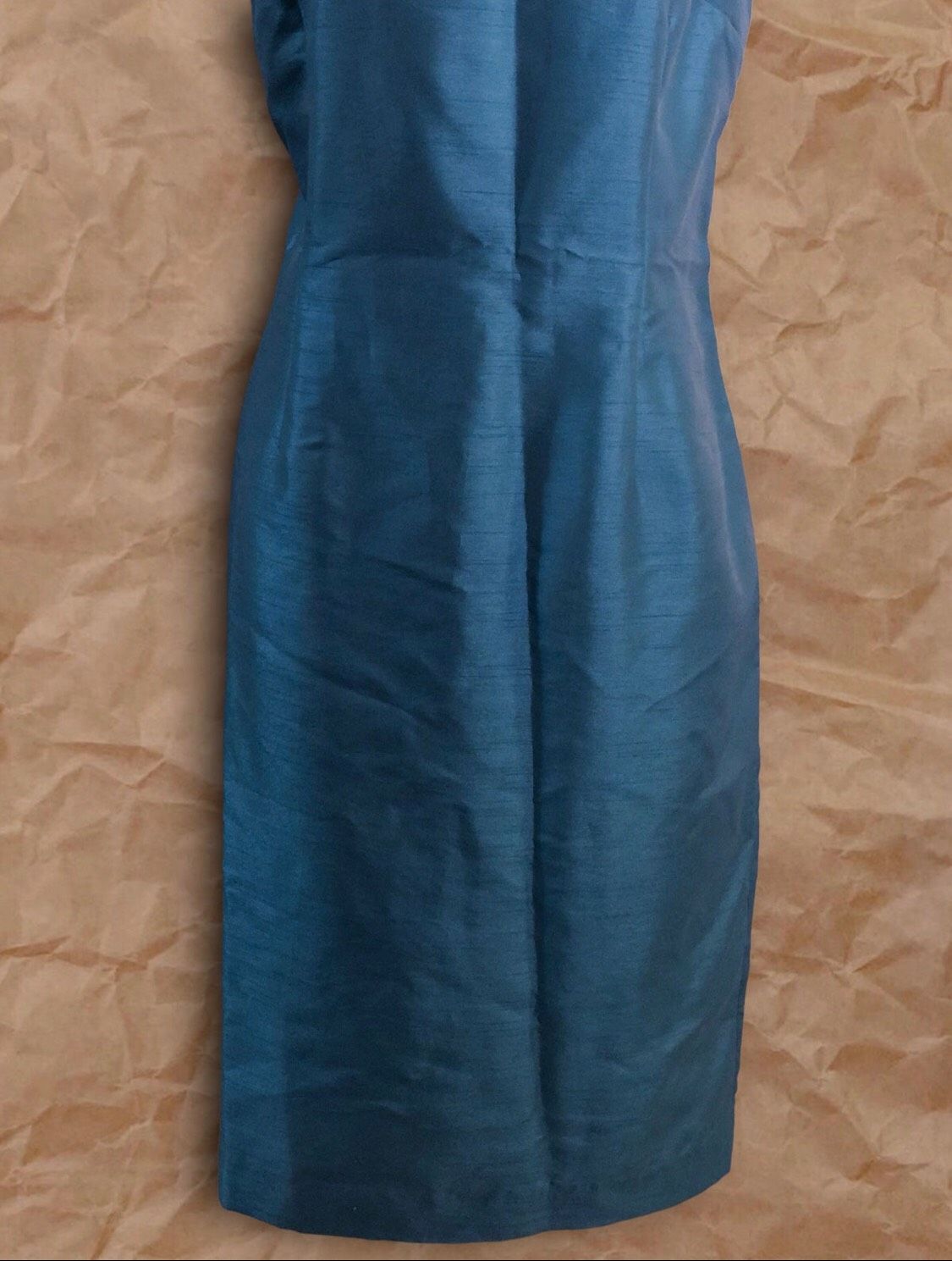 Vintage Danny & Nicole NY Size 10 Pageant Blue Cocktail Dress on Queenly