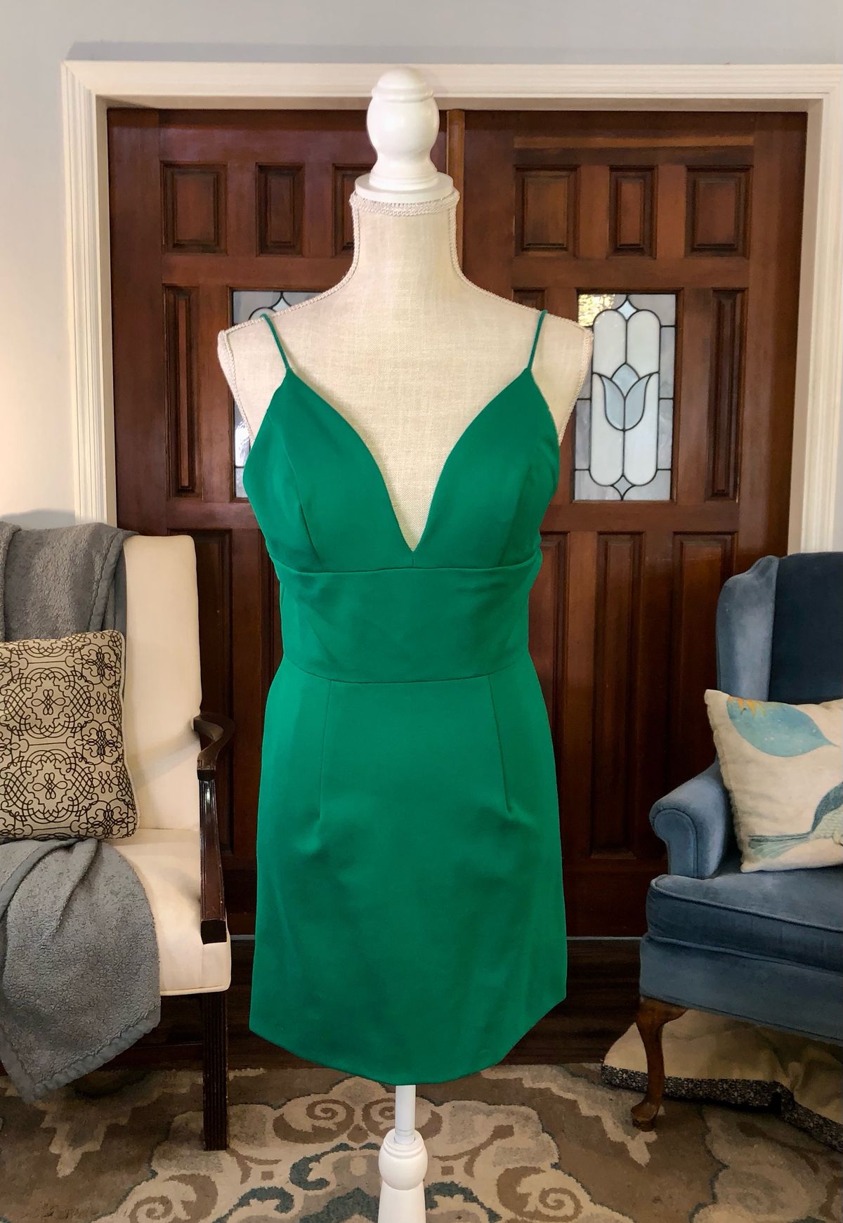 Sherri Hill Size 8 Green Cocktail Dress on Queenly