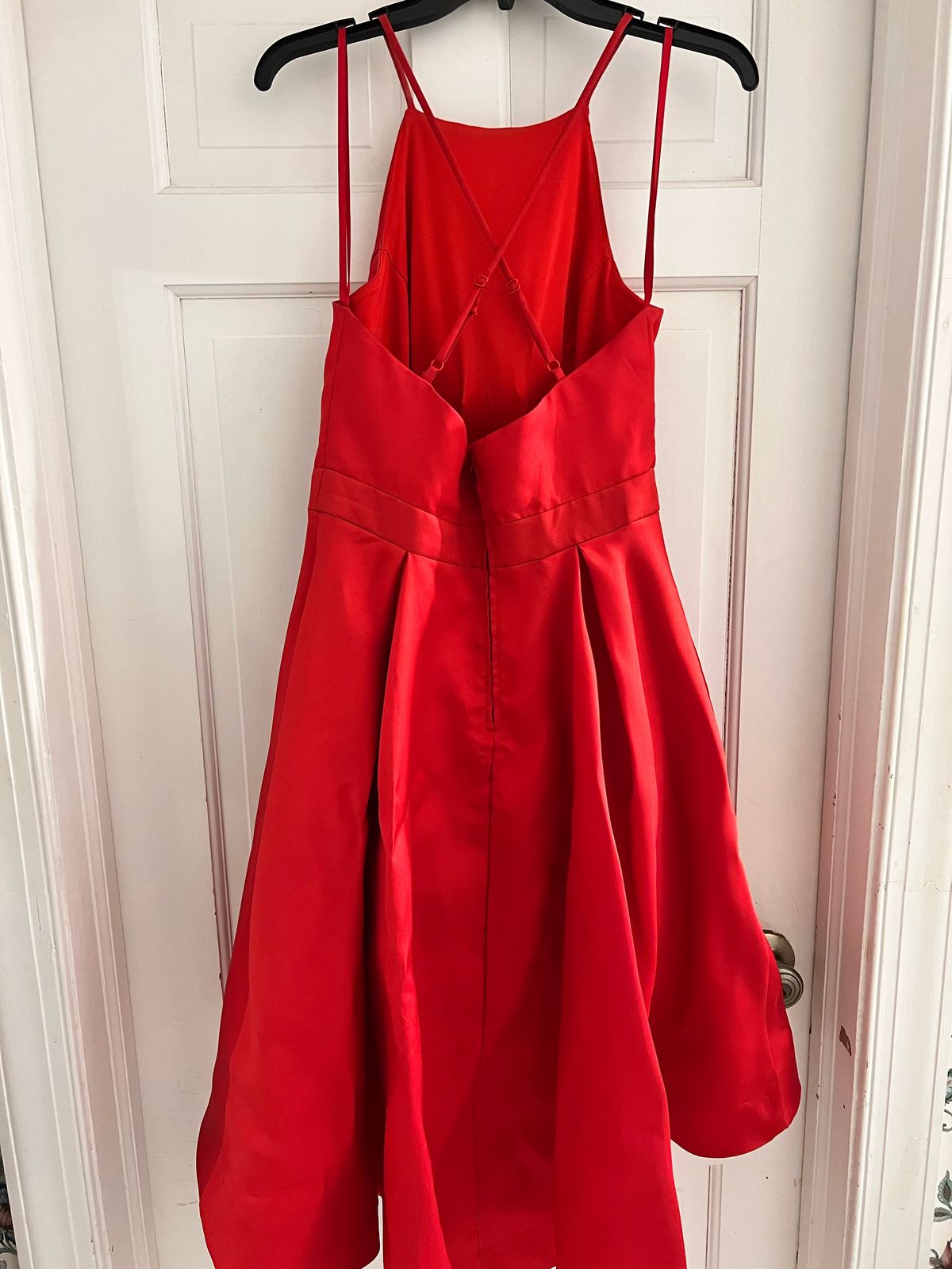 B. Darlin Size 10 Prom Red Dress With Train on Queenly