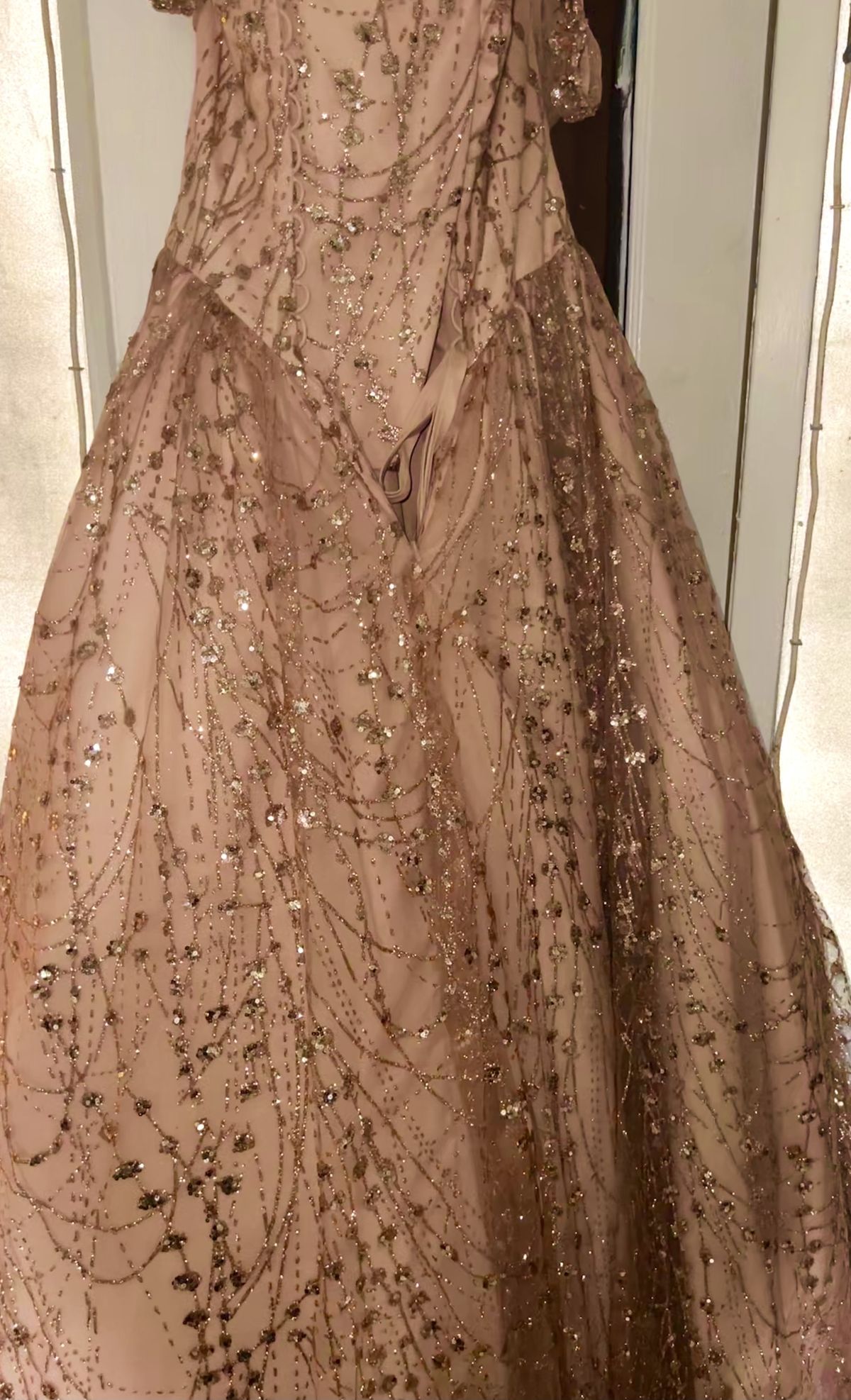 Elizabeth k by gls Size 8 Rose Gold Ball Gown on Queenly