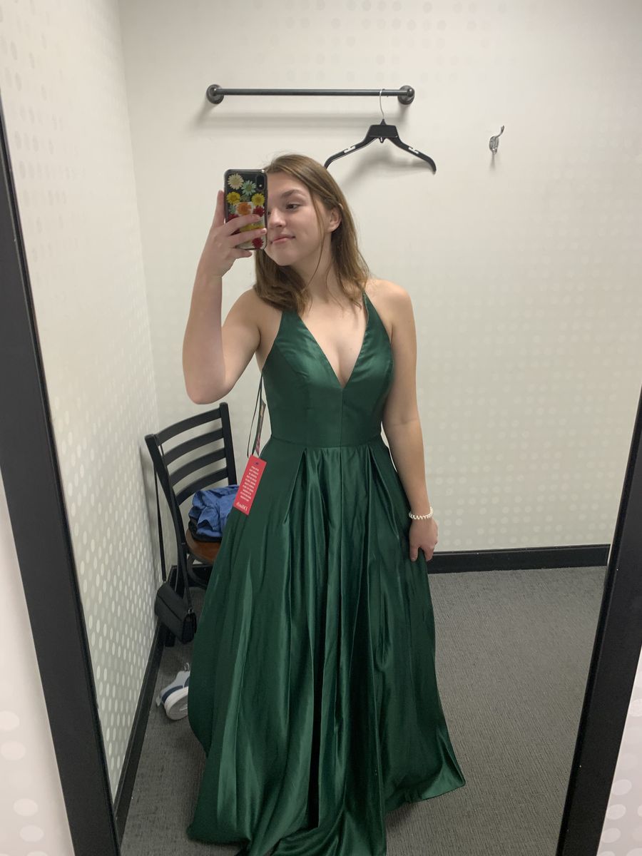 Stacy sklar Size 2 Green Ball Gown on Queenly