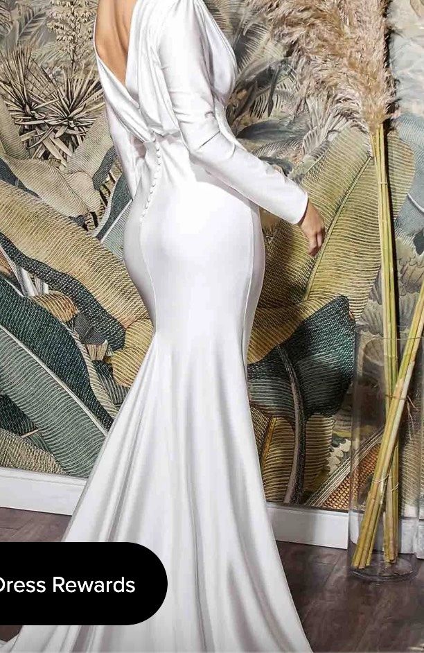 Cinderella Divine Size 10 Homecoming White Mermaid Dress on Queenly