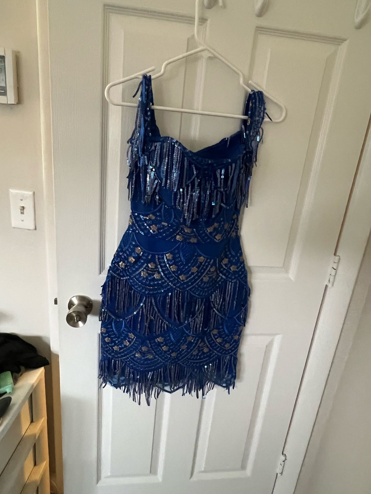 Size 0 Nightclub Blue Cocktail Dress on Queenly
