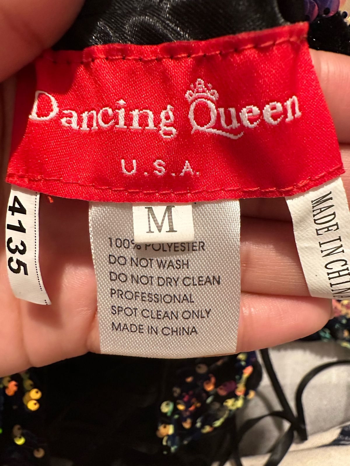 Dancing Queen Size 8 Prom Multicolor Floor Length Maxi on Queenly