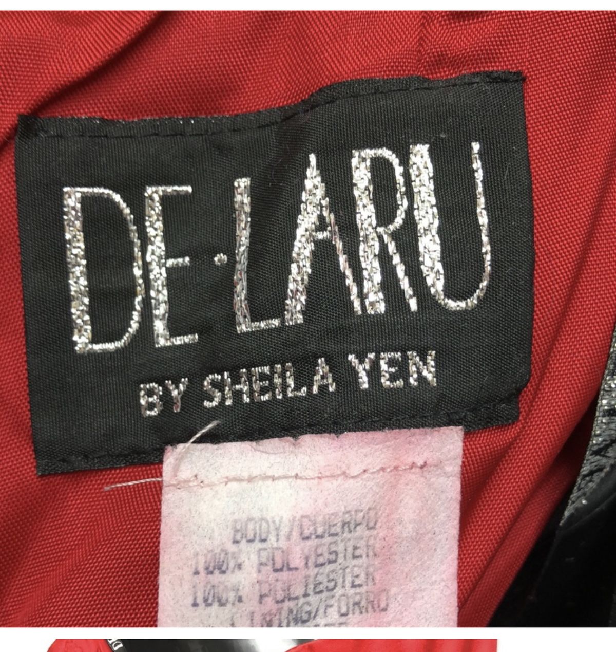 De-Laru by Sheila Yen Size 10 Halter Satin Red Floor Length Maxi on Queenly