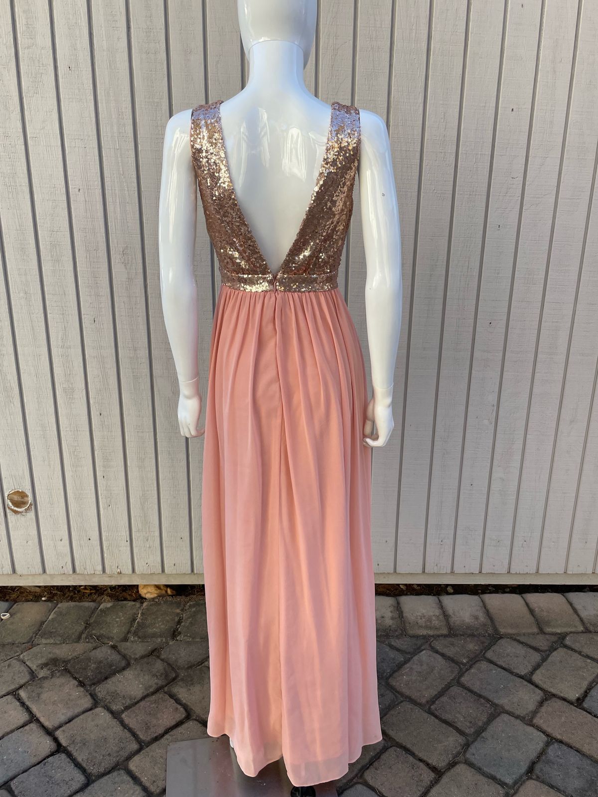 Lulus Size 2 Prom Pink Floor Length Maxi on Queenly