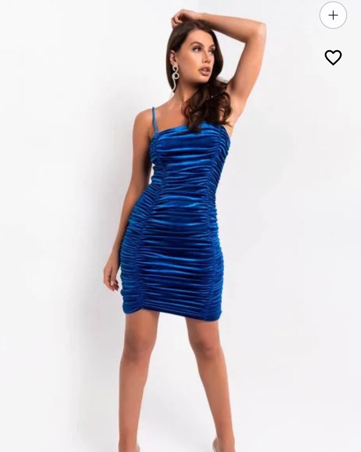 Size 6 Homecoming Blue Cocktail Dress on Queenly