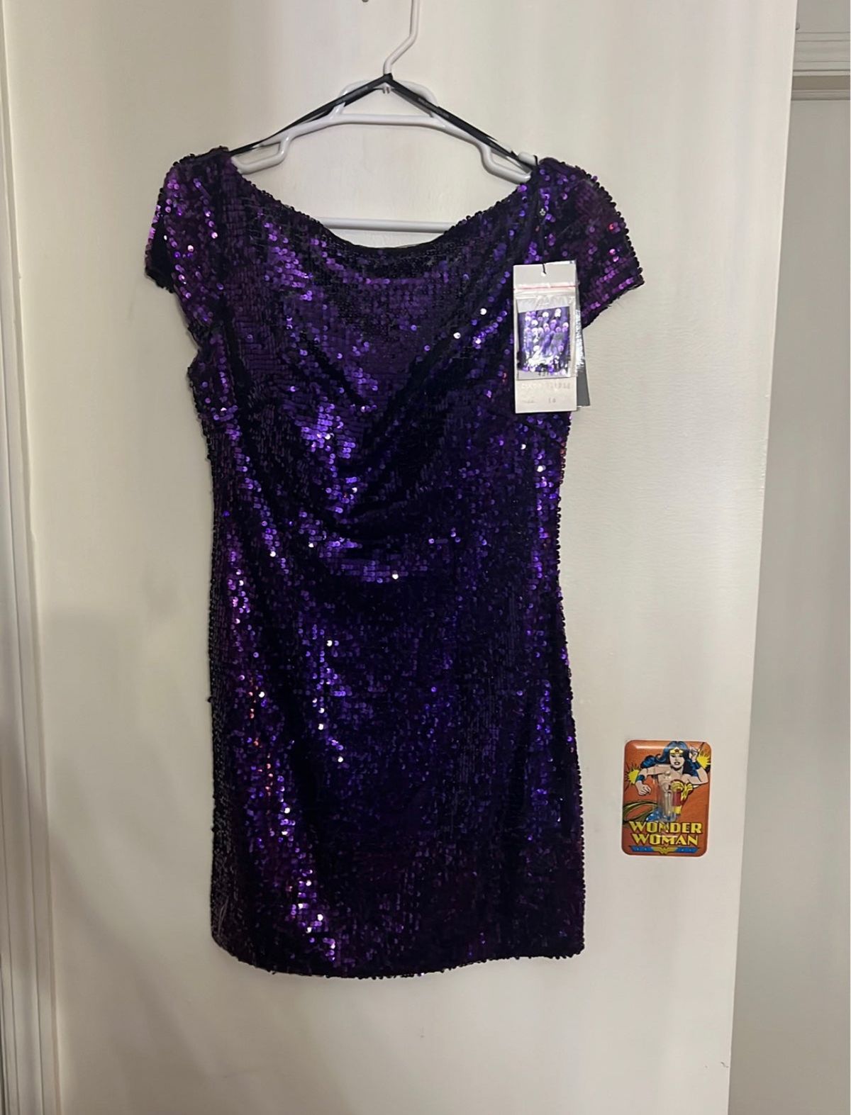 Alyce Paris Size 10 Prom Purple Cocktail Dress on Queenly