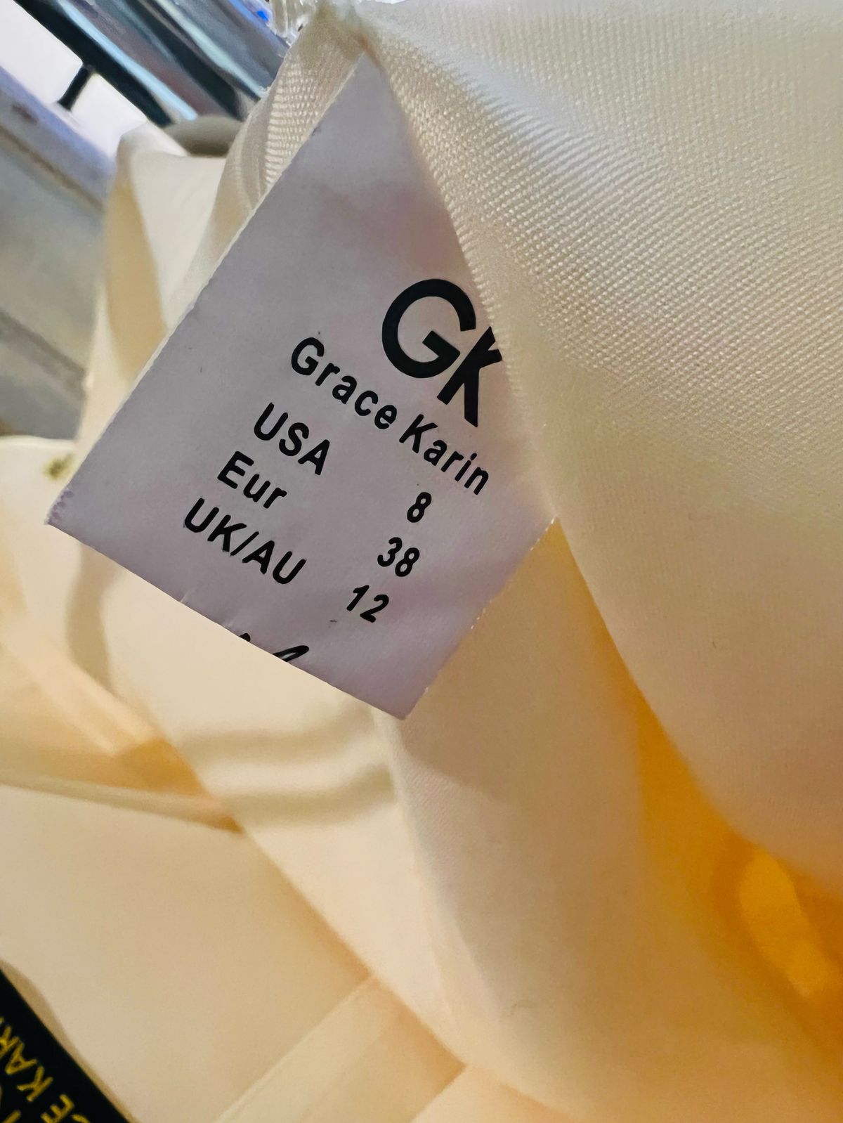 Grace karin Size 8 Prom Yellow Ball Gown on Queenly