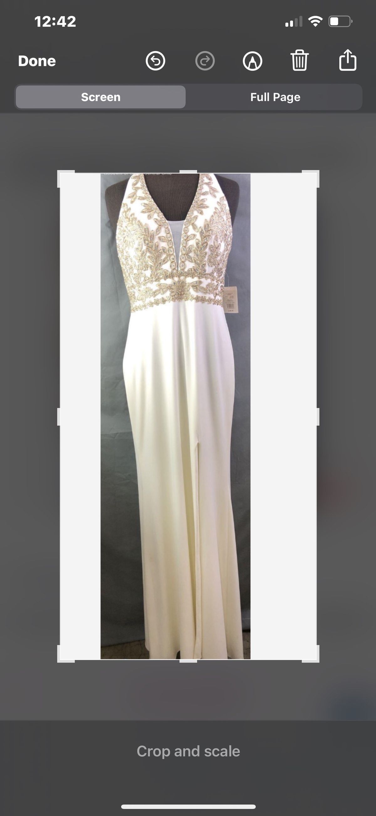NWT Blondie Nite Size 2 Prom Gold Floor Length Maxi on Queenly