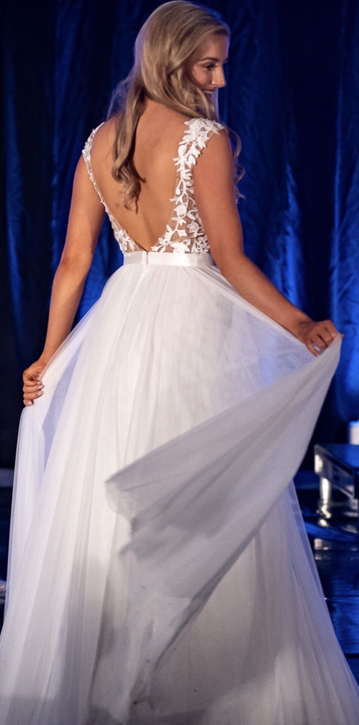 Sherri Hill Size 2 Wedding Cap Sleeve Lace White Ball Gown on Queenly