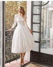 Plus Size 18 Wedding Long Sleeve Lace White Ball Gown on Queenly