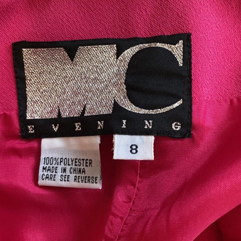 MC Evening Size 8 Prom Hot Pink Floor Length Maxi on Queenly