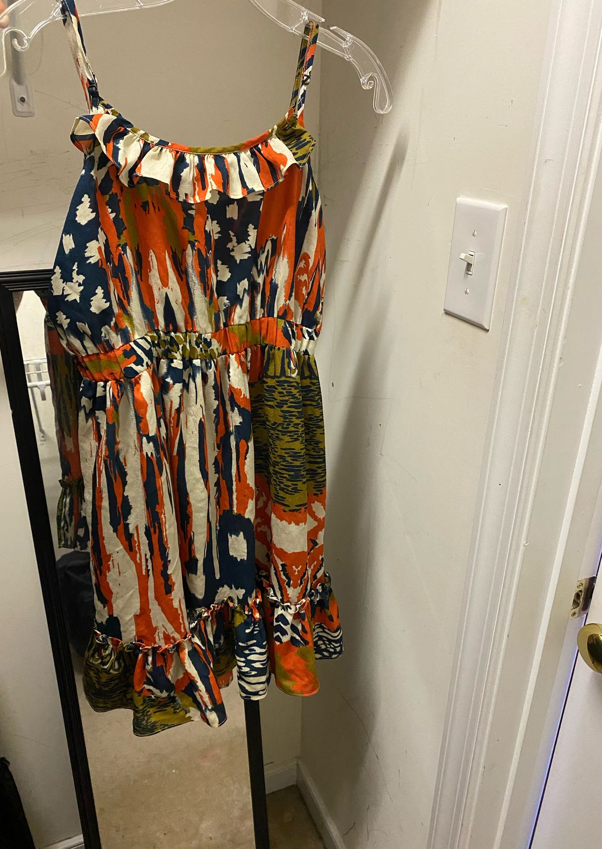 Size S Multicolor A-line Dress on Queenly