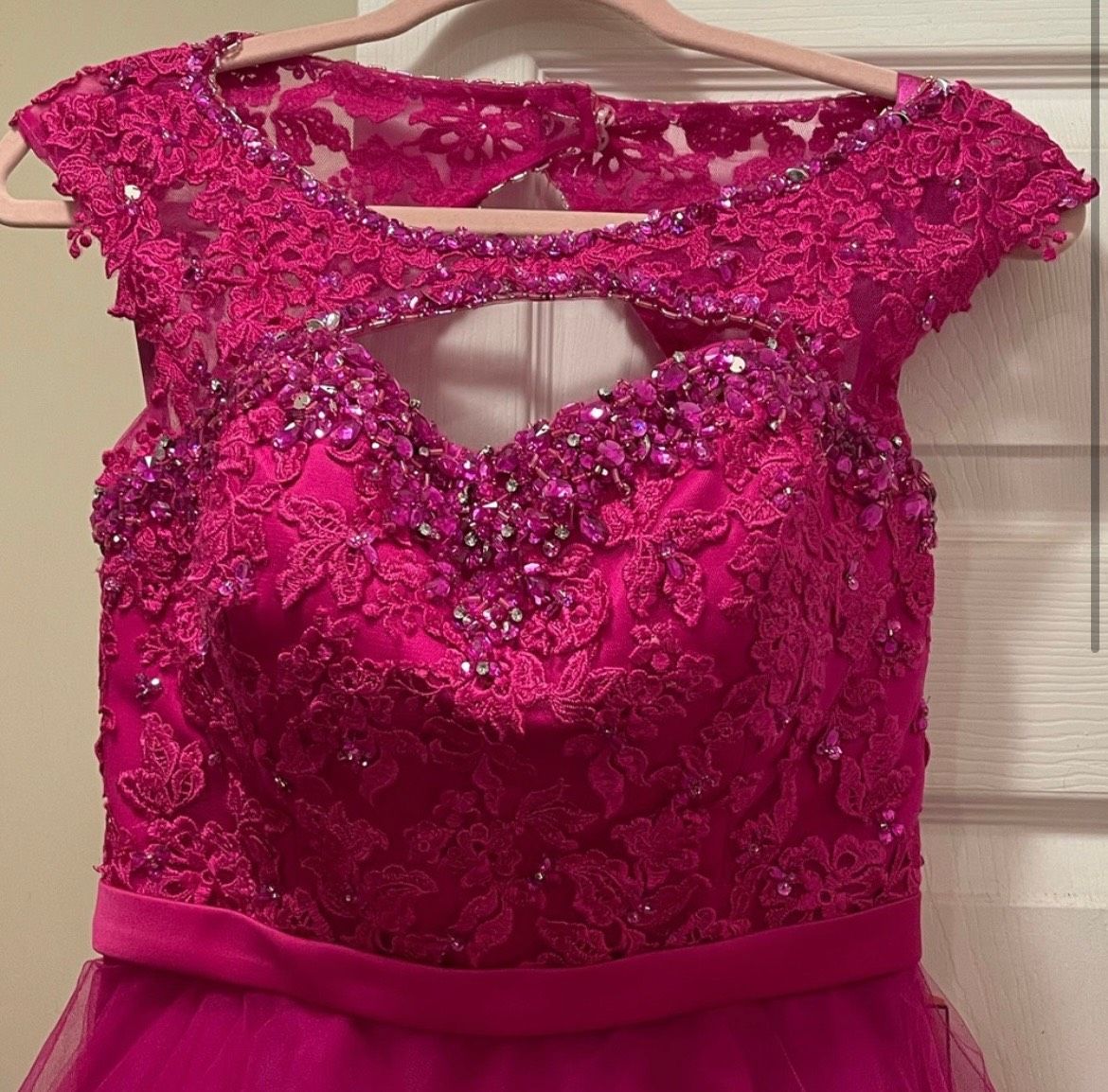 MoriLee Size 8 Pageant Pink Cocktail Dress on Queenly