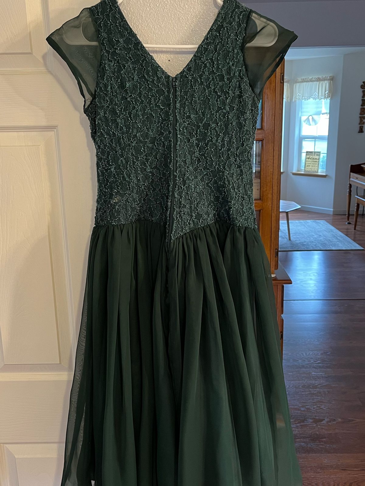 Size L Prom Green Ball Gown on Queenly