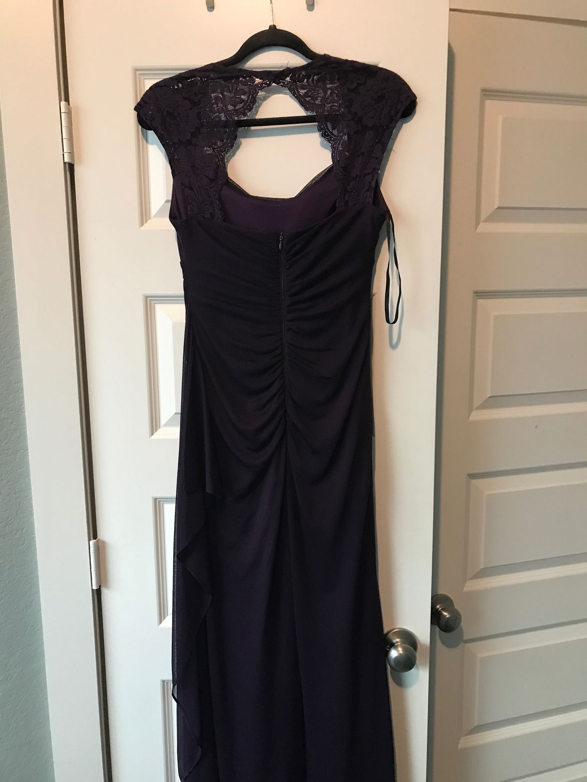 Xscape Size 4 Prom Purple Floor Length Maxi on Queenly