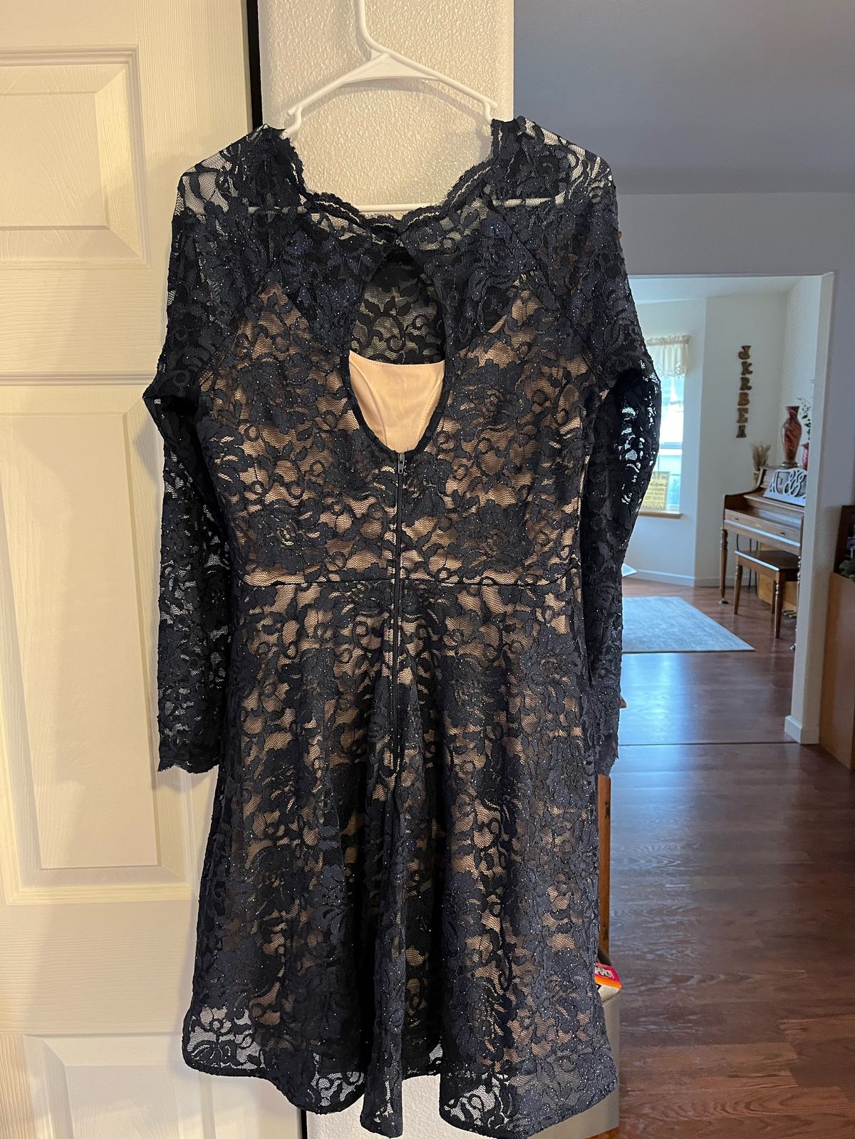 My Michelle Size 14 Homecoming Blue Cocktail Dress on Queenly