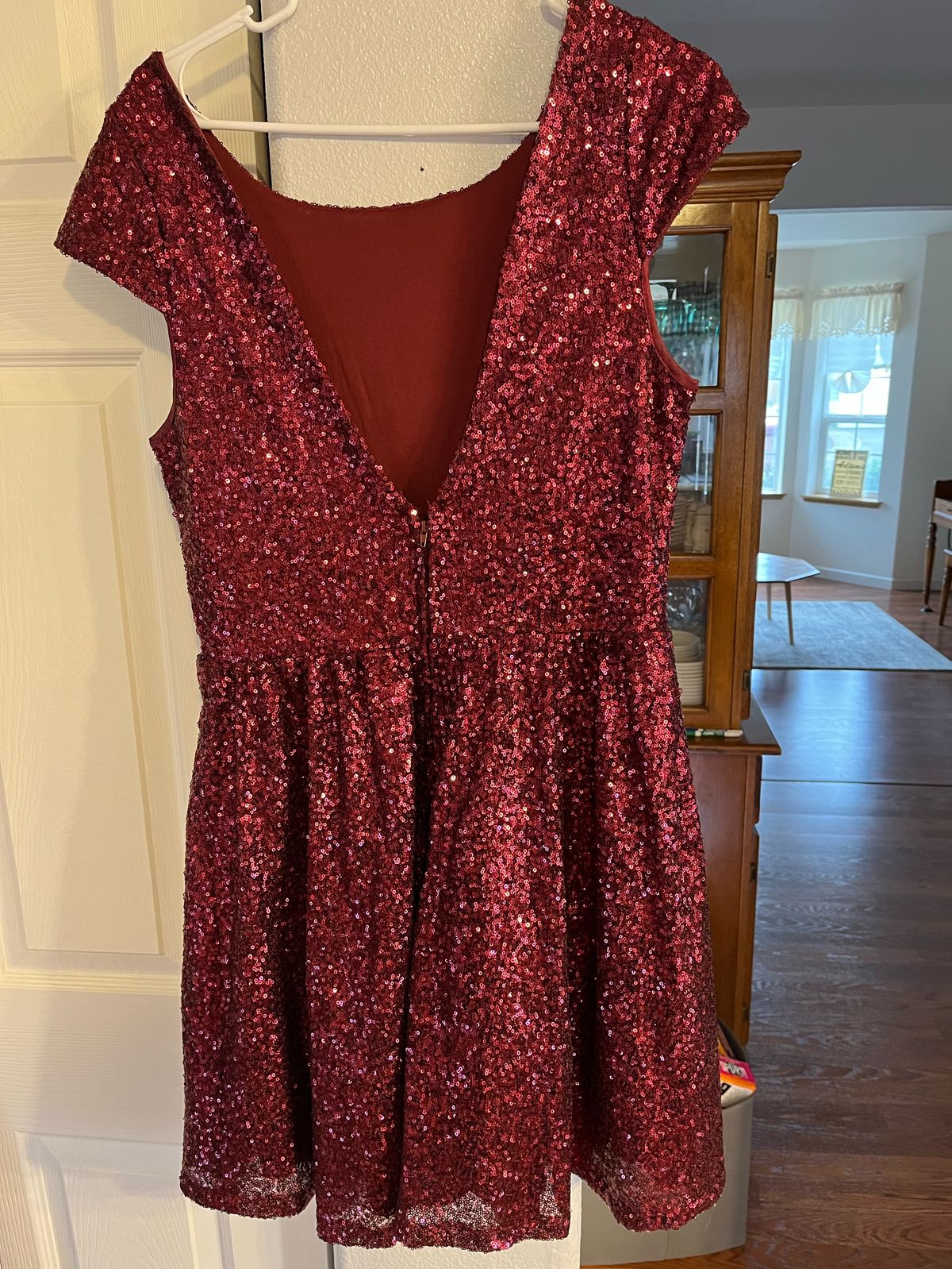 Speechless Plus Size 16 Homecoming Red Cocktail Dress on Queenly