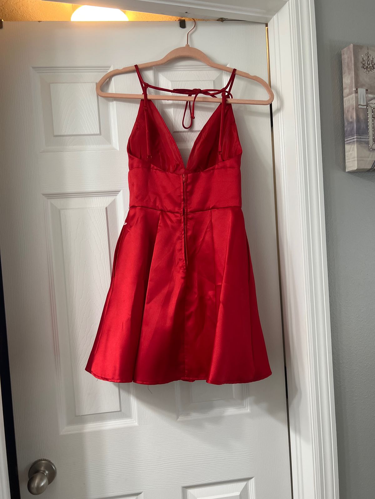 B. Darlin Size 0 Prom Red Cocktail Dress on Queenly
