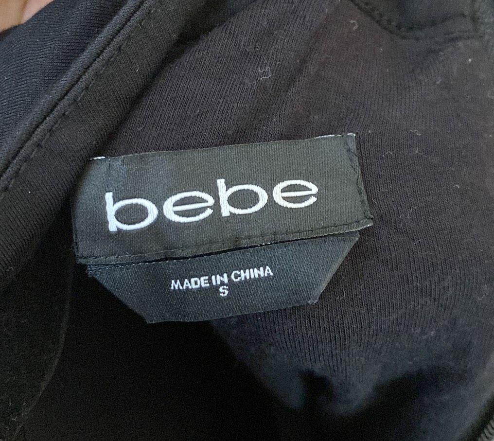 Bebe Size S Black Floor Length Maxi on Queenly