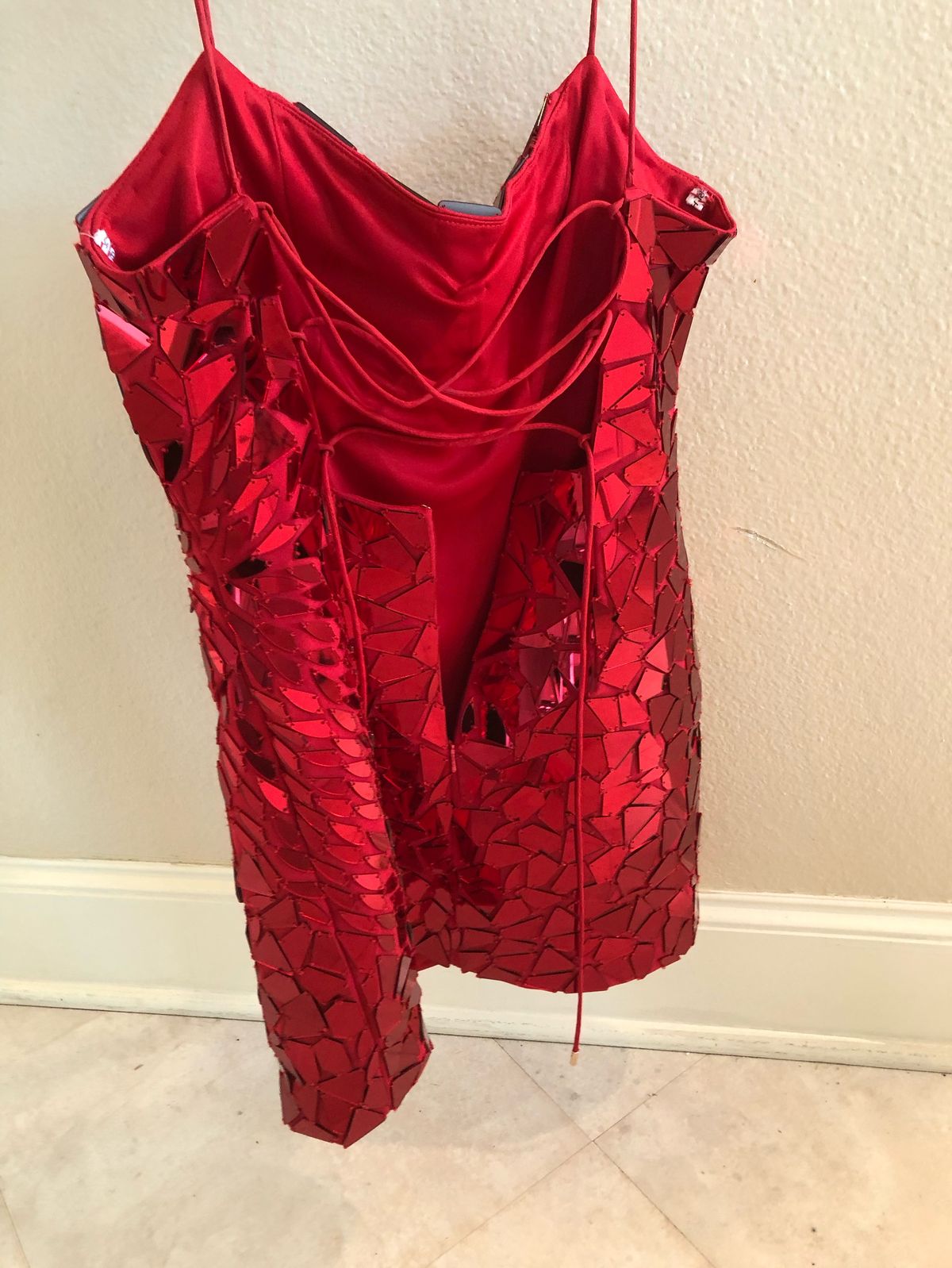 Terry Costa Size 2 Prom Red Cocktail Dress on Queenly