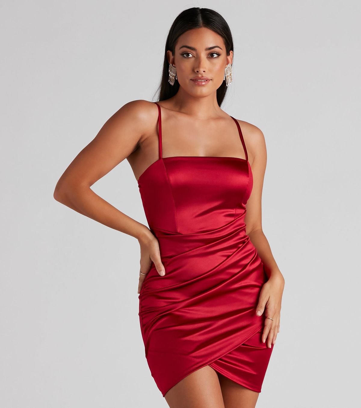 red bodycon dress windsor