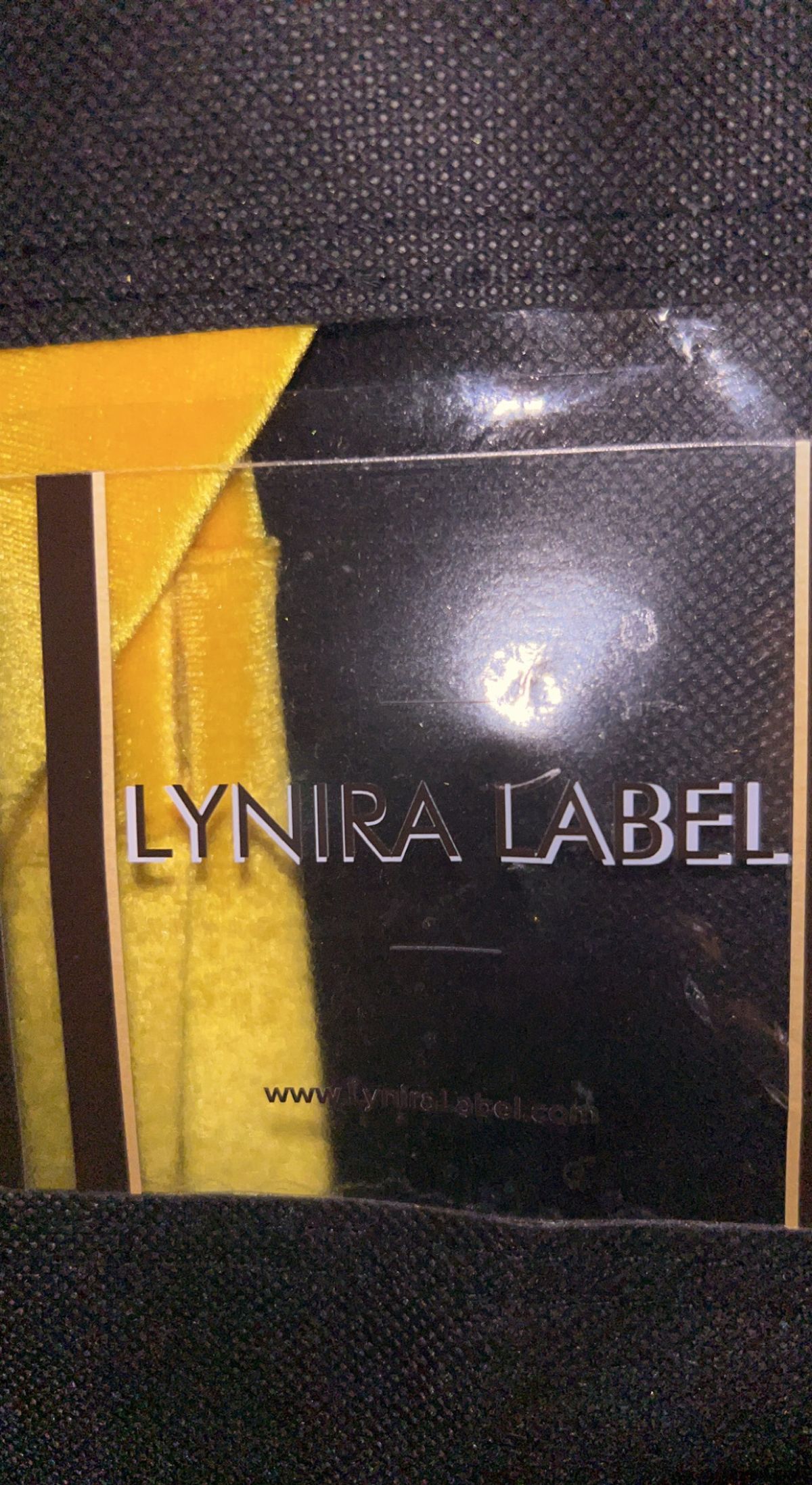 lynira label Size L Prom Yellow Side Slit Dress on Queenly
