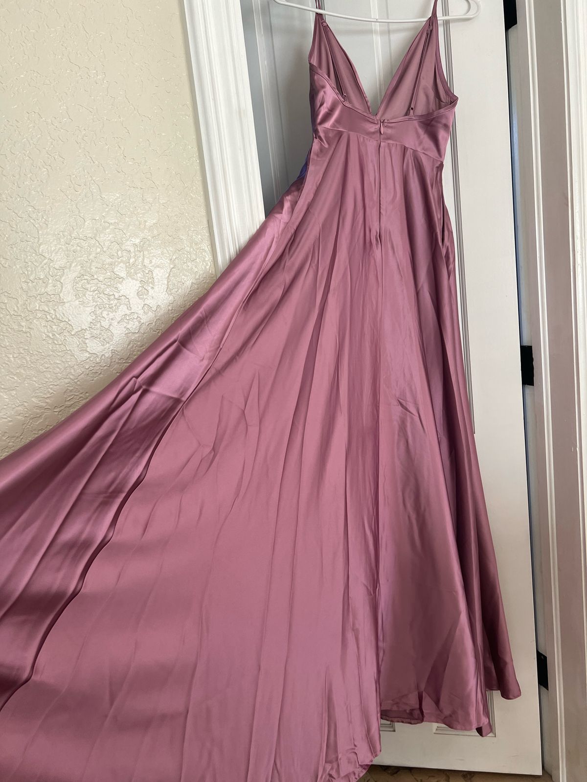 Size XS Wedding Guest Pink Floor Length Maxi on Queenly