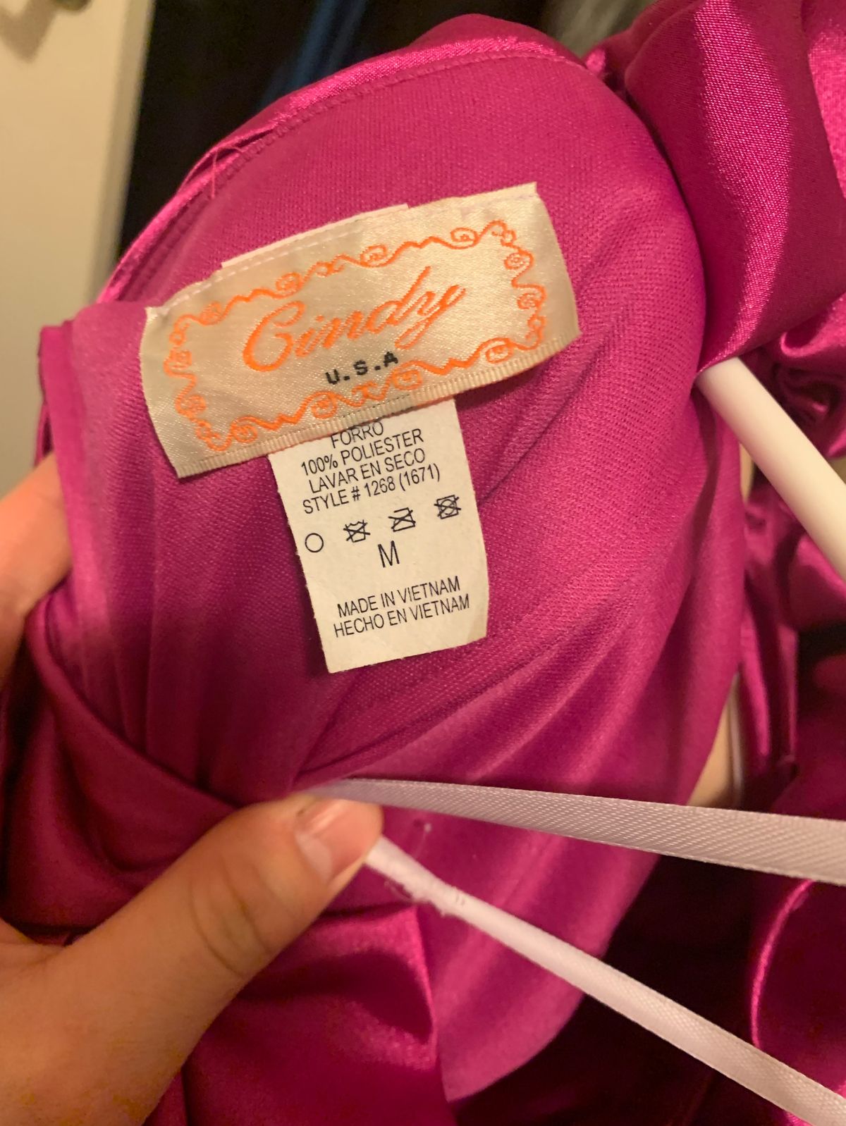 Cindy Size M Prom Pink Cocktail Dress on Queenly