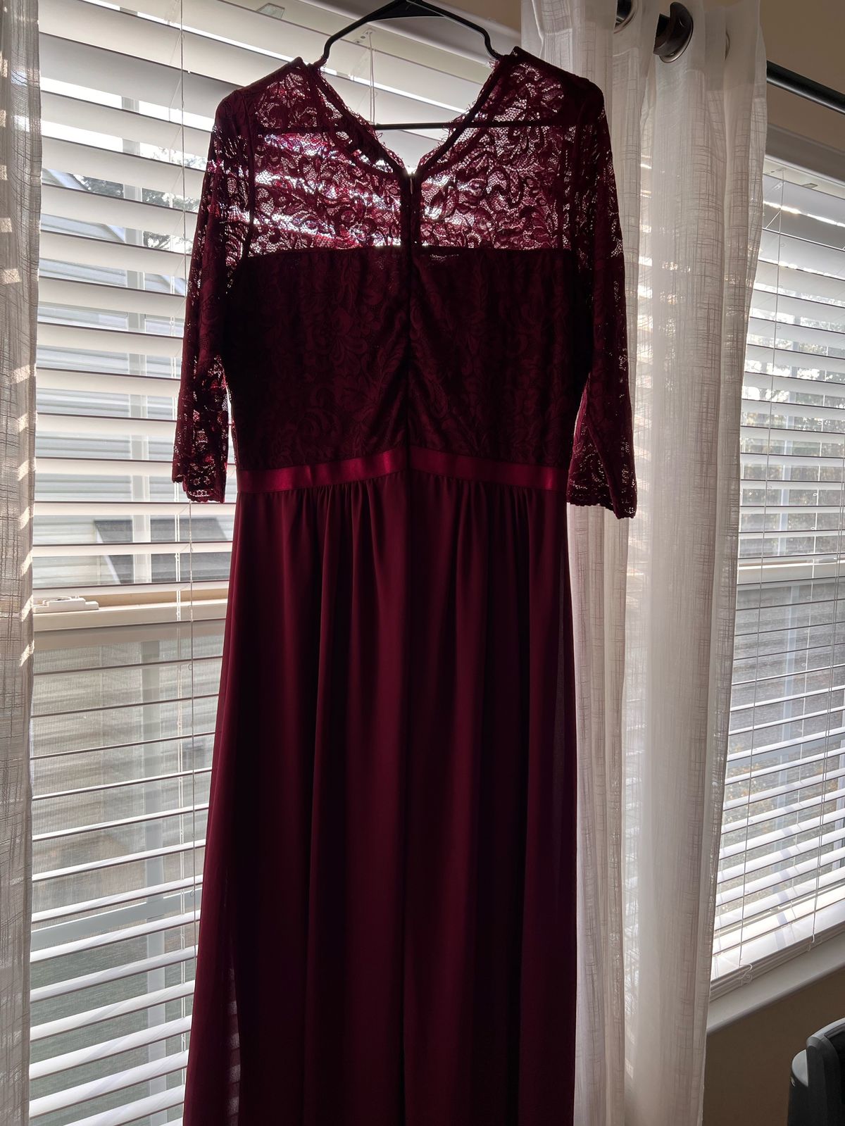 Size XL Wedding Guest Red A-line Dress on Queenly